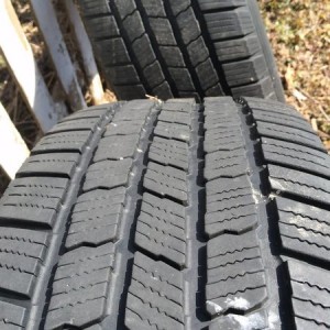 Tire 2 top view