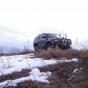 Wheeling at my parents land.