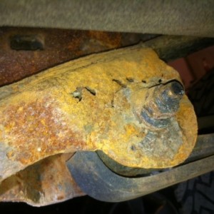 2005 Taco frame rotted through