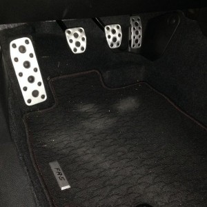 Carpet showing wear after ~8k miles.
