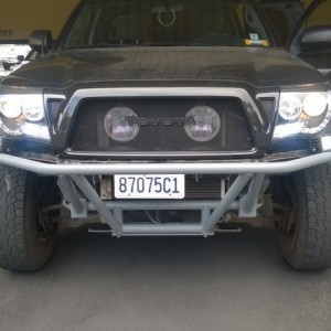 Fat. Rigid duallys with factory fog plugs. Light tabs to come