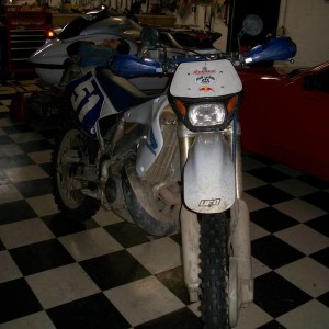 2 of Harold McCanick's motorcycles