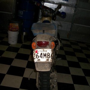 2 of Harold McCanick's motorcycles