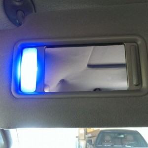 Blue Visor LED...