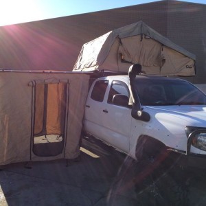Slingin tents!