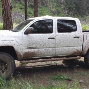 Found some mud