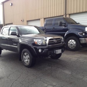 U.S. Off Road winch mount installed