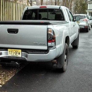 Depo black bezel taillights