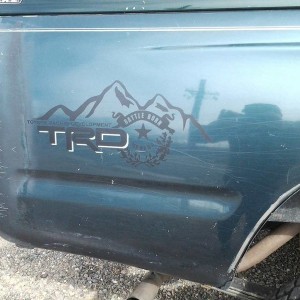 TRD Nevada Bedside Decal