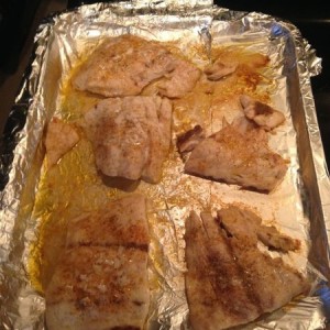 A little redfish for dinner