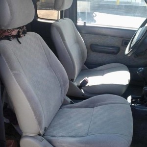 After bucket seats