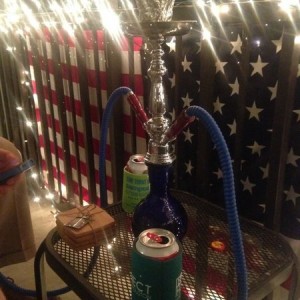 A little hookah to end the weekend