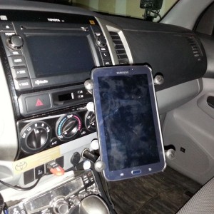 Got my RAM mount for my galaxy tab 7