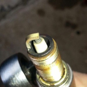 Do I have a head gasket issue? Was a sticky black goo on it.