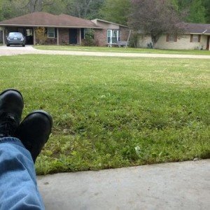 Got the yard cut before our next rain event sets in.