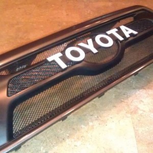 stock 2013 grille modification