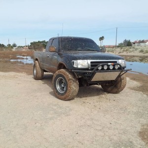 after some rompin n stompin behind the house
