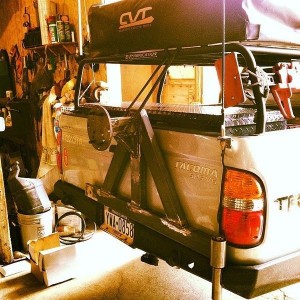 Tire carrier teaser pics