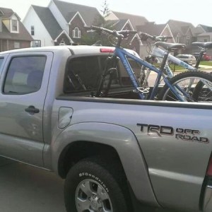 Tacoma with Bikes