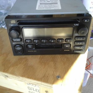 01-04 Stock Tacoma Radio