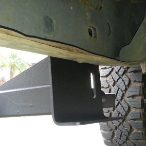 Rear Leg.  Notice the bottom rivet