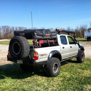 Tire carrier is done