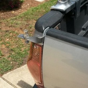 Quick antenna mount for my buddy h_zack801