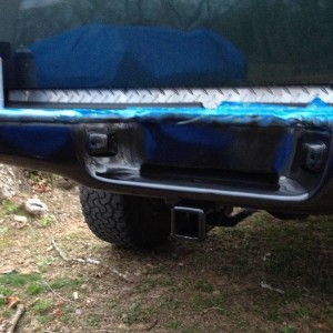 Left side back bumper