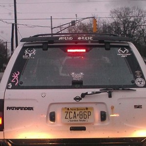 :facepalm: Mud slut nj girl. So classy