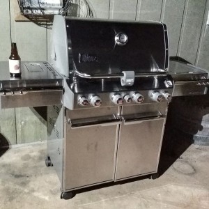 Oh yeah new grill!!