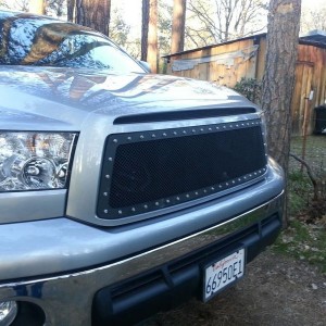 Got my color matched grill on today.