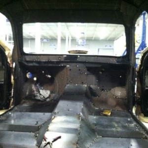 Welding armored suv's