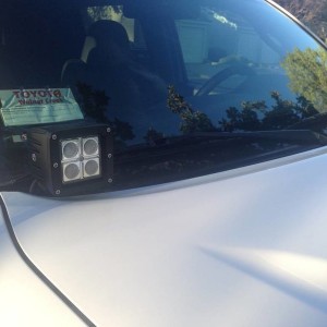 rampage lights relentless hood mounts
