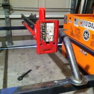 Bedbar w hi-lift mount/light mounts