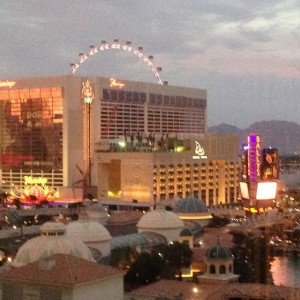 Dats a big Ferris wheel.