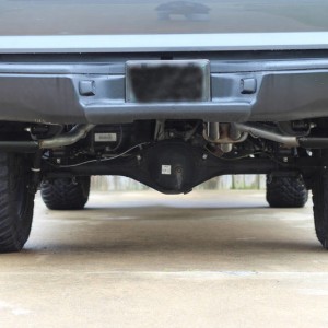 debadged, custom exhaust, 2013 tacoma