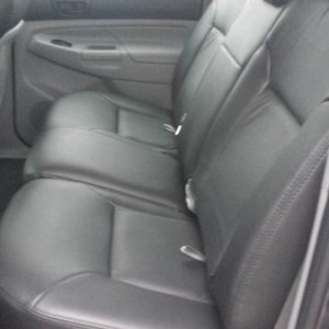 Katskin leather seats installed,