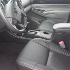 Katskin leather seats installed,
