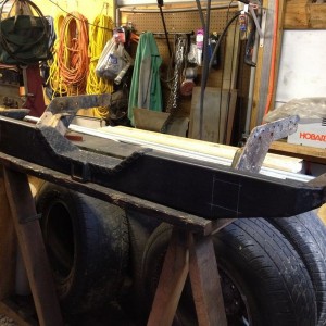 Bumper off. Lights going in!
