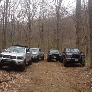 Trail trip 14 before decent of hill