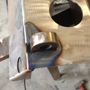 Melting steel for Easter.