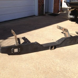 Lights in, but first...to repaint the bumper.