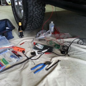Finishing more rock lights