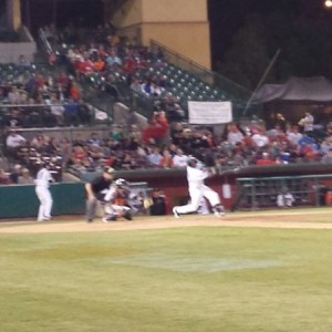 Nothing better then watching minor league baseball and well buz3d on 4 doll