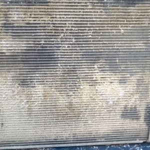 From yesterday, removed my radiator to clean all the caked mud out of the f