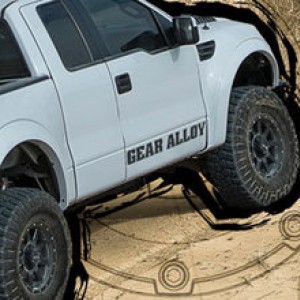 Gear Alloy, 16 inch 4.5 backspace,6x5.5,108m bore