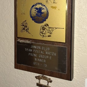 NRA HS Plaque