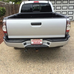 Debadged Tailgate