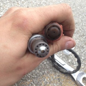 New Bosch sensor technology vs old.