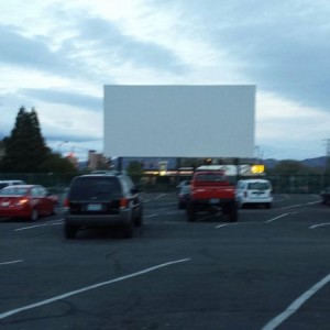 Drive in movie with the girl tonight.